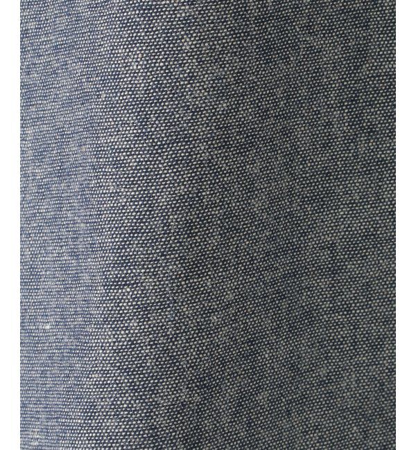 ikka kids「【親子おそろい】シャンブレー5分袖シャツ（120~160cm）」|シャツ・ブラウス|