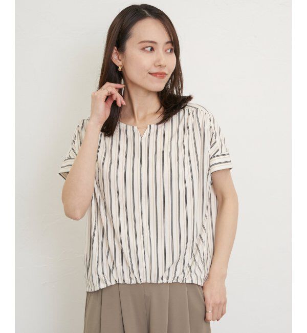 IKKA LOUNGE「GOKU楽冷感さらっとプルオーバー」|Tシャツ・カットソー|