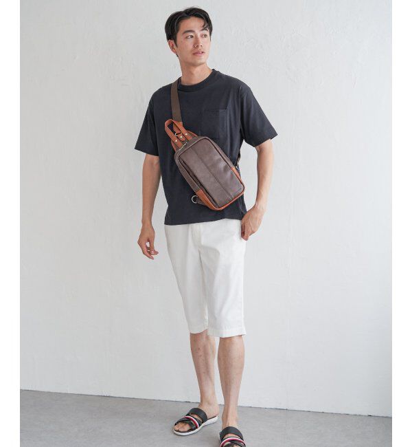 ikka「ストライプMIXポケットTシャツ」|Tシャツ・カットソー|