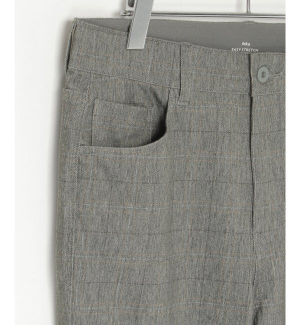 ikka「GOKU楽パンツ EASY STRETCHチェック5P」|その他|