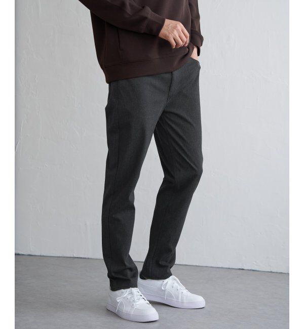 ikka「GOKU楽パンツ EASY STRETCHチェック5P」|その他|チャコール