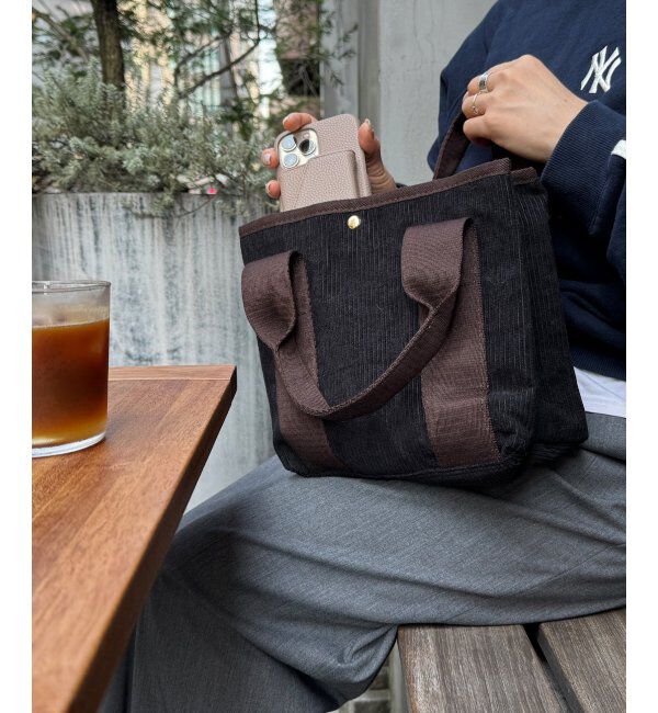 Lbc with Life「ファスナー仕切りトートバッグ」|その他|