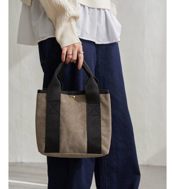 Lbc with Life「ファスナー仕切りトートバッグ」|その他|