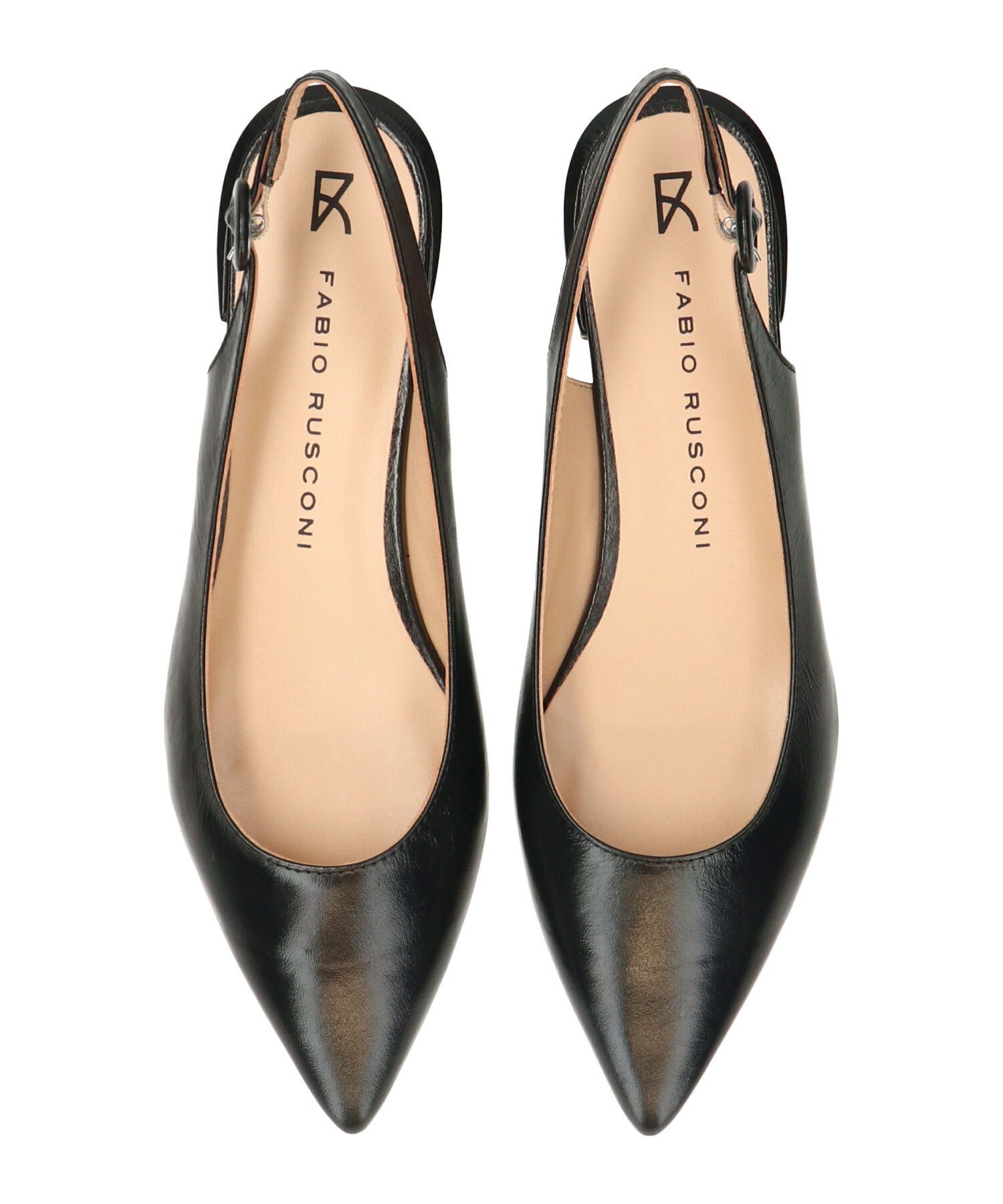 FABIO RUSCONI 「【FABIO RUSCONI】ポインテッドトウベーシックバックバンド(F51318)」|パンプス|