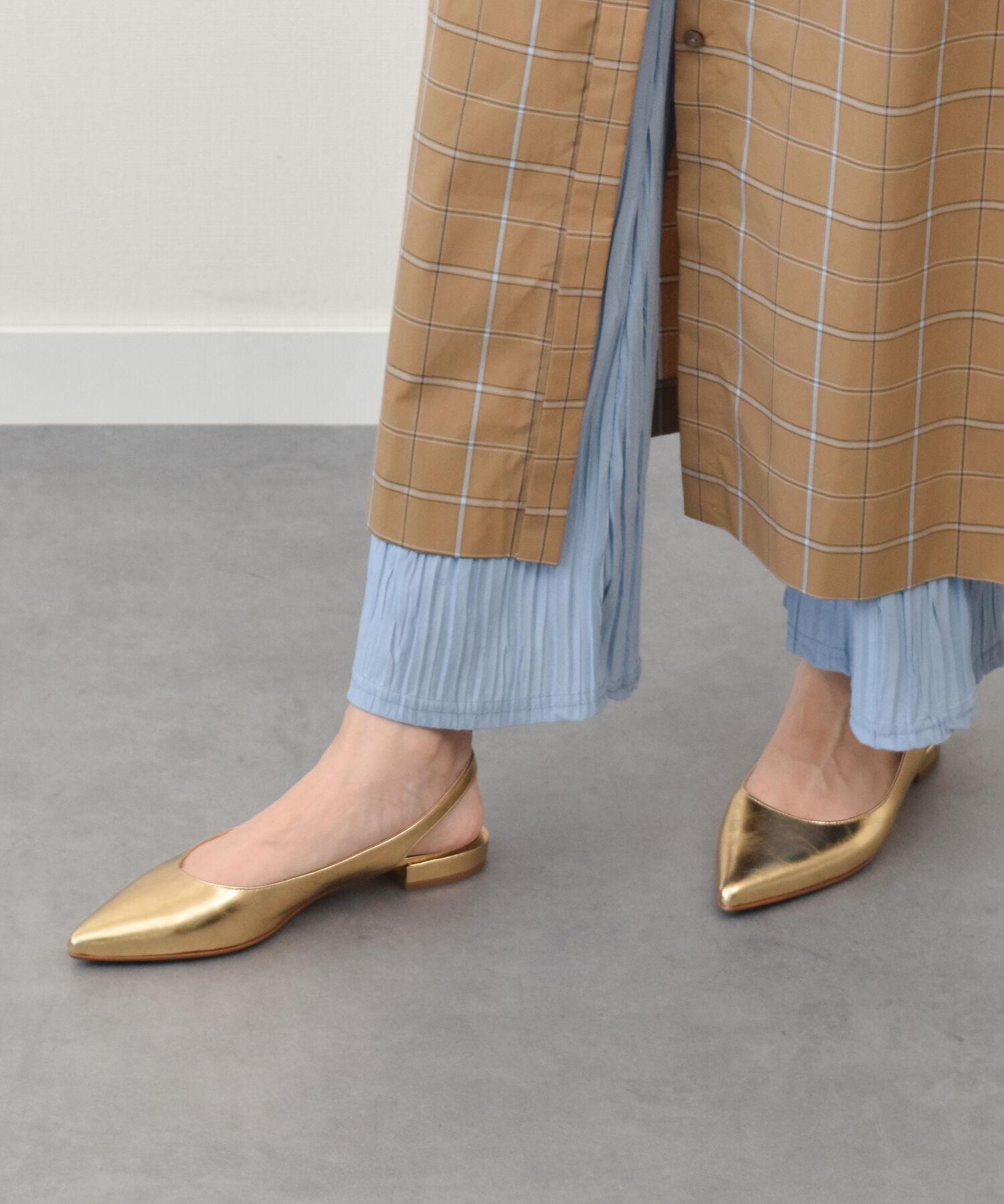 FABIO RUSCONI 「【FABIO RUSCONI】ポインテッドトウベーシックバックバンド(F51318)」|パンプス|