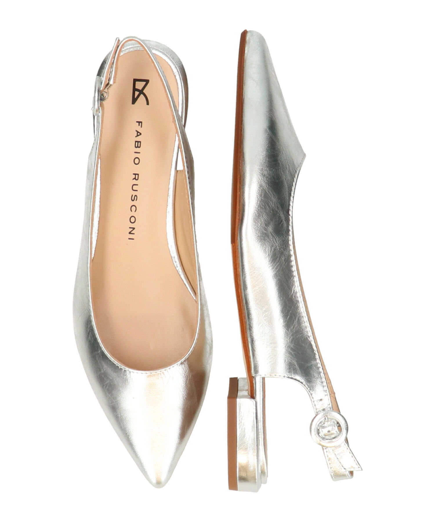 FABIO RUSCONI 「【FABIO RUSCONI】ポインテッドトウベーシックバックバンド(F51318)」|パンプス|