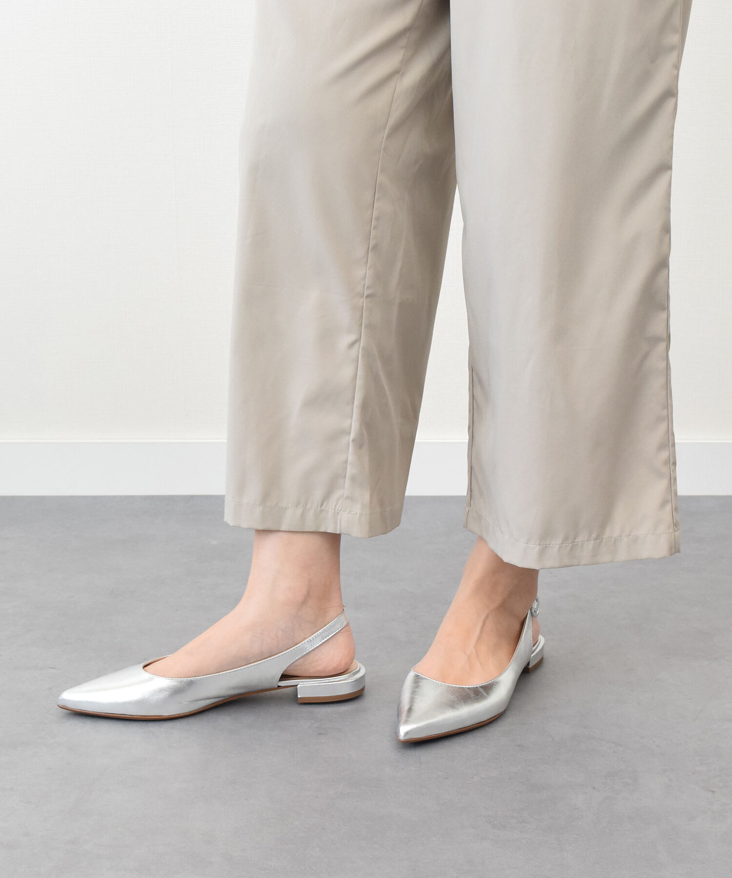 FABIO RUSCONI 「【FABIO RUSCONI】ポインテッドトウベーシックバックバンド(F51318)」|パンプス|