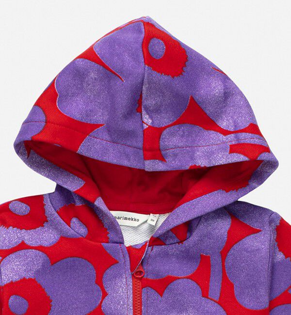 Marimekko「【kids】【一部店舗・オンラインストア限定】Logot Akvarelli Unikko Ⅱ フーディー」|その他|