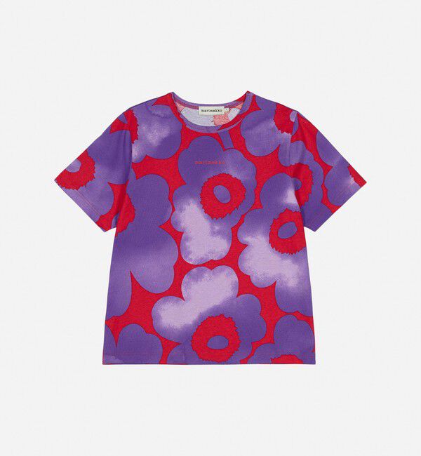 Marimekko「【一部店舗・オンラインストア限定】 Erna Akvarelli Unikko Tシャツ」|シャツ・ブラウス|