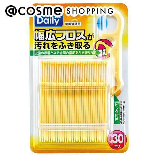  「エビス 幅広フロス (30本)」|オーラルケア|その他