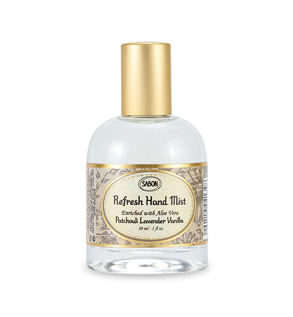 SABON「リフレッシュハンドミスト」|ハンドケア|ﾊﾟﾁｭﾘ･ﾗﾍﾞﾝﾀﾞｰ･ﾊﾞﾆﾗ