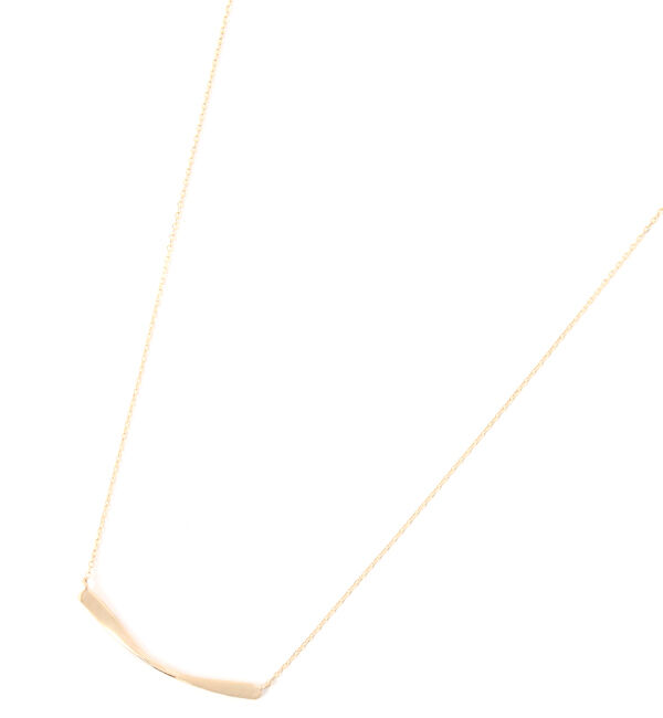 JUPITER「【K10】リボンバーネックレス」|ネックレス|ゴールド