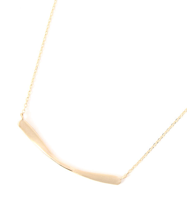 JUPITER「【K10】リボンバーネックレス」|ネックレス|