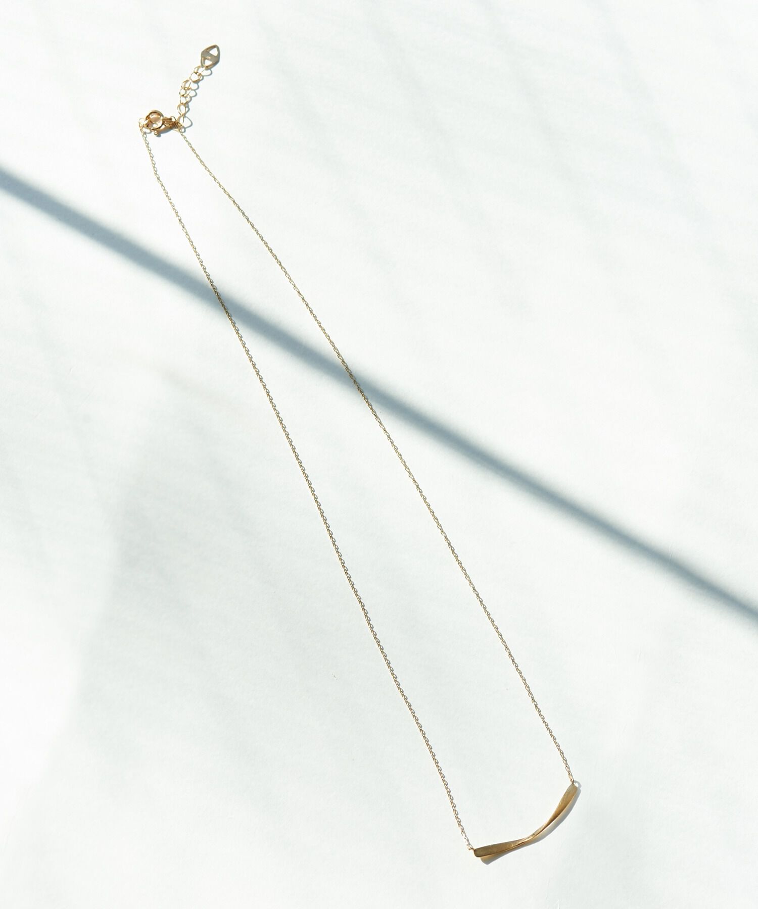 JUPITER「【K10】リボンバーネックレス」|ネックレス|