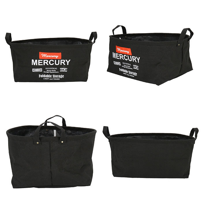 MERCURY「マーキュリー キャンバスバケツ 通販 収納ボックス 布 キャンバス 折りたたみ おしゃれ 雑貨」|その他|