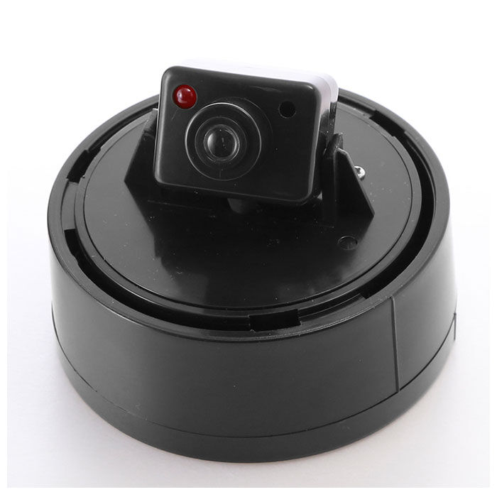 BACKYARD FAMILY「防犯カメラ ダミー 通販 家庭用 屋外 ワイヤレス 設置 監視 センサー ライト ドーム型 LED」|その他|