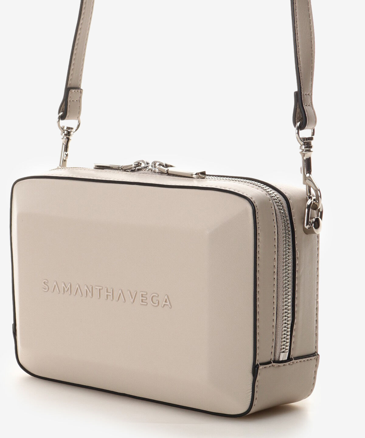 Samantha Vega「スクエアストーンショルダーバッグ」|ショルダー・メッセンジャー|