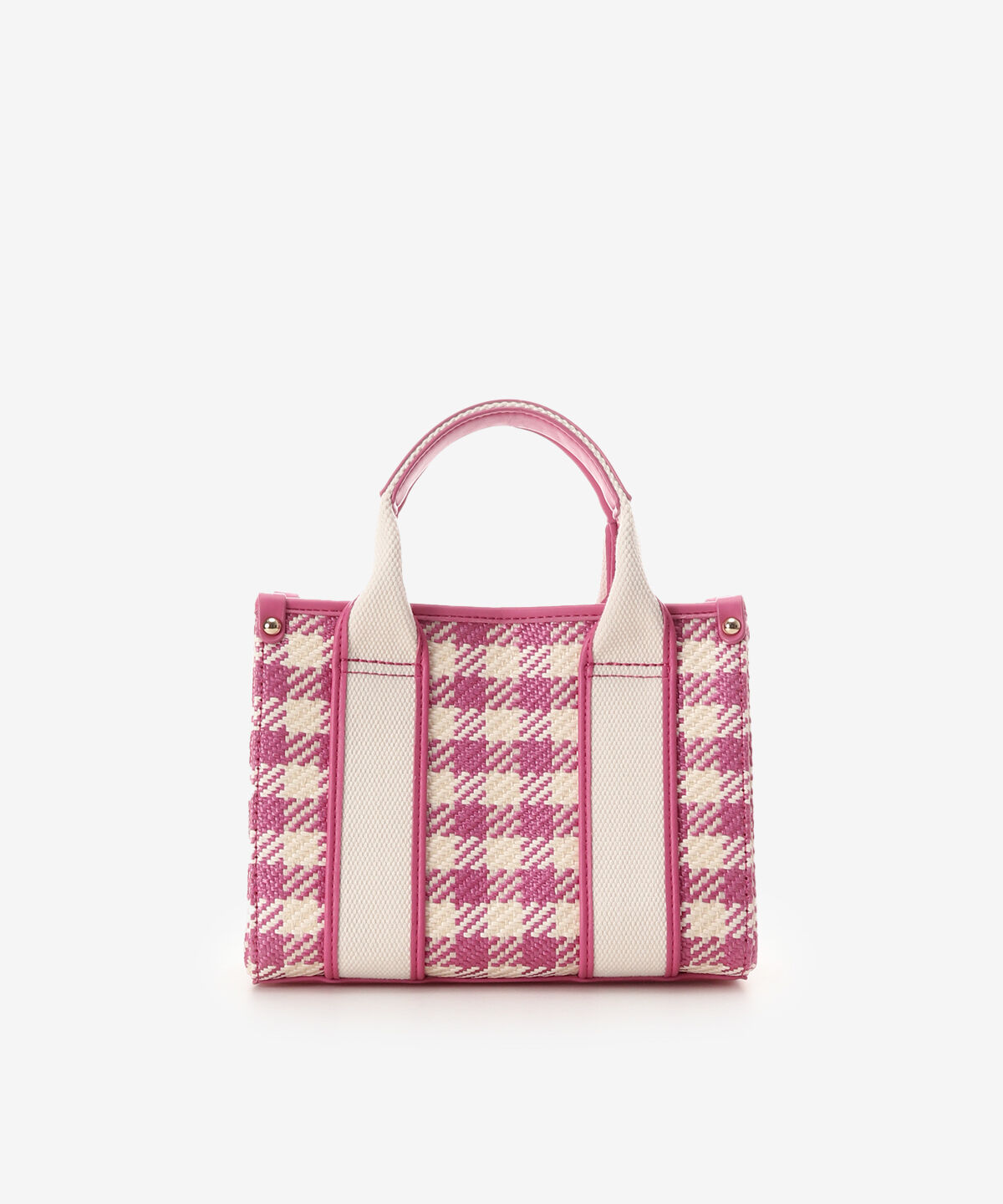 Samantha Vega「ロゴテープギンガムチェックショルダーバッグ（ミニ）」|ショルダー・メッセンジャー|