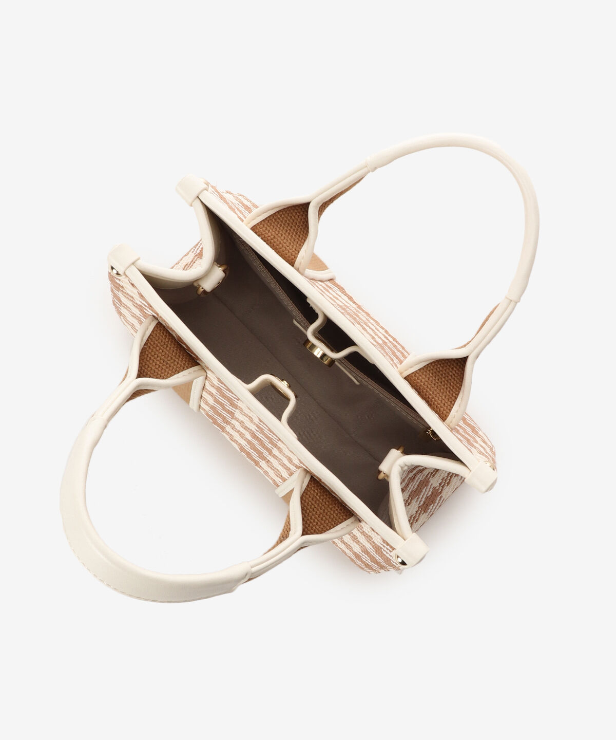 Samantha Vega「ロゴテープギンガムチェックショルダーバッグ（ミニ）」|ショルダー・メッセンジャー|