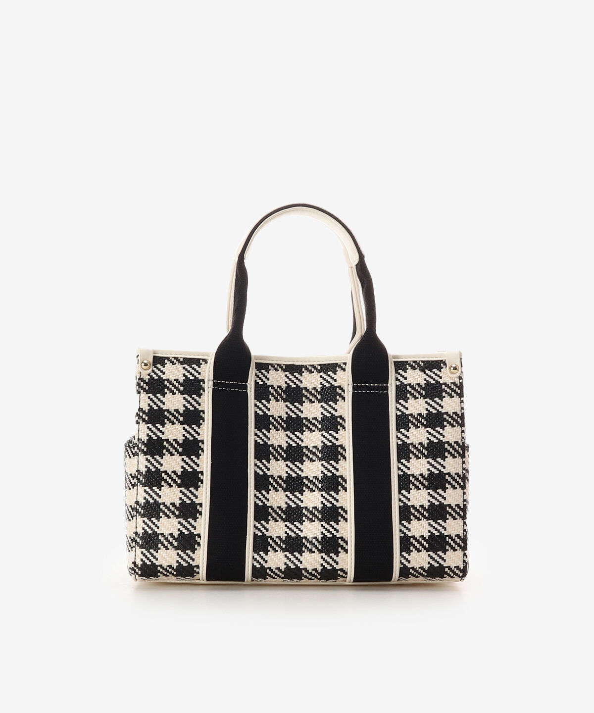 Samantha Vega「ロゴテープギンガムチェックトート（小）」|ハンドバッグ|