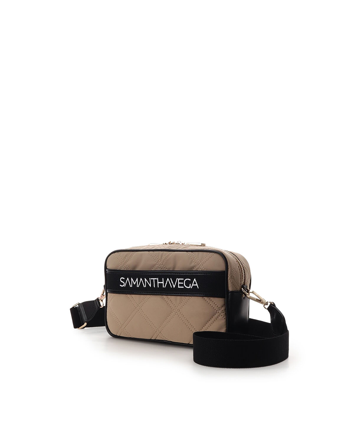 Samantha Vega「ロゴテープキルティングショルダーバッグ」|ショルダー・メッセンジャー|