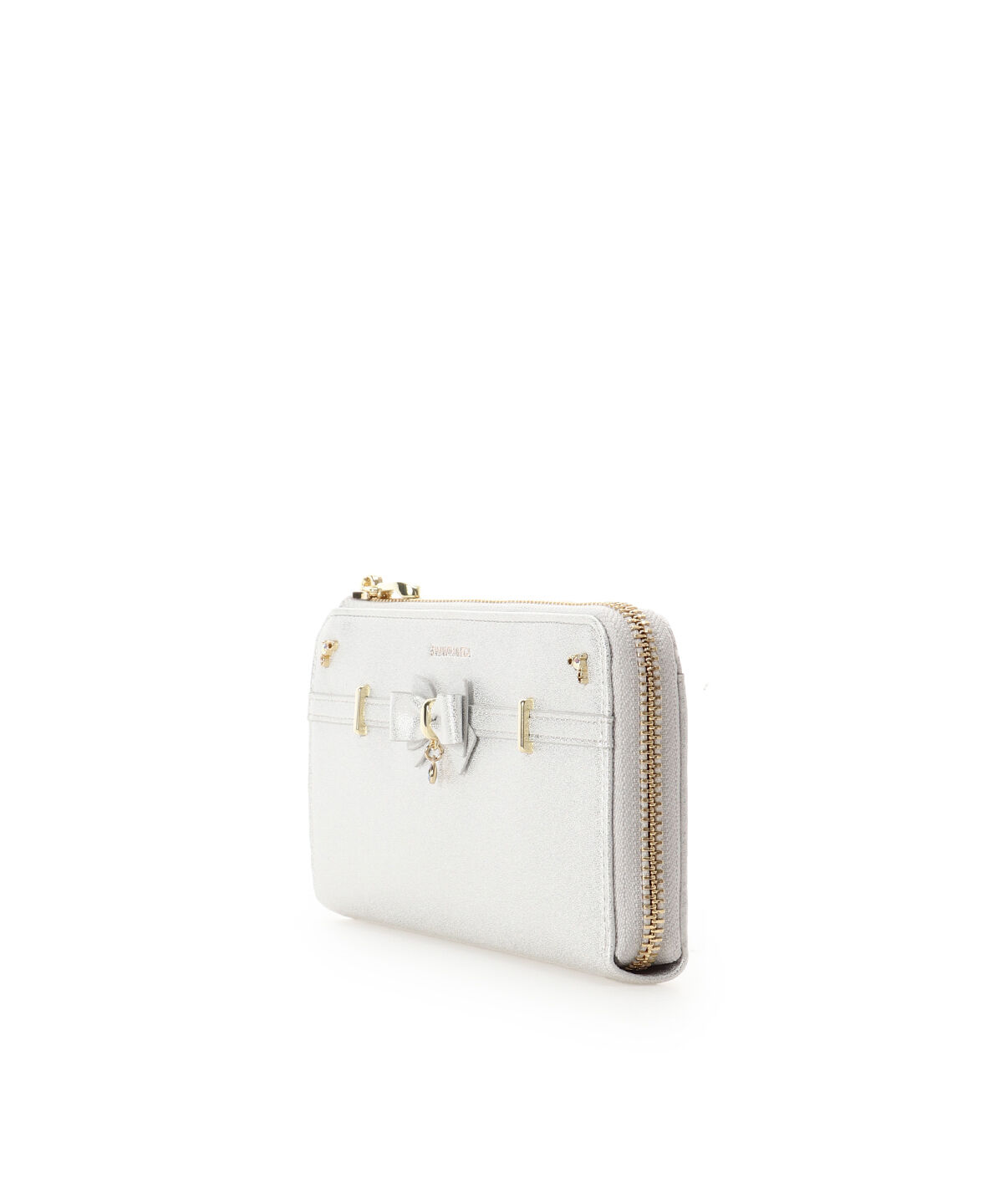 Samantha Vega「アクセントリボンラメ長財布」|財布|