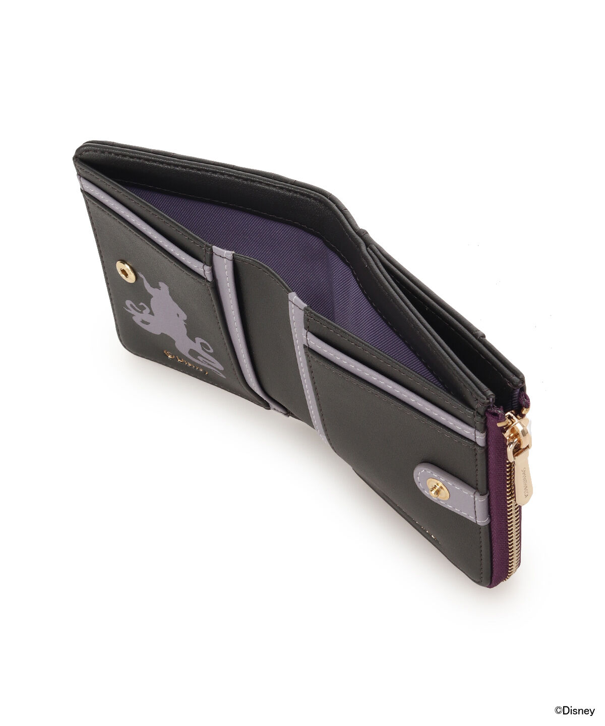Samantha Vega「ディズニーヴィランズコレクション 「アースラ」 折財布」|財布|