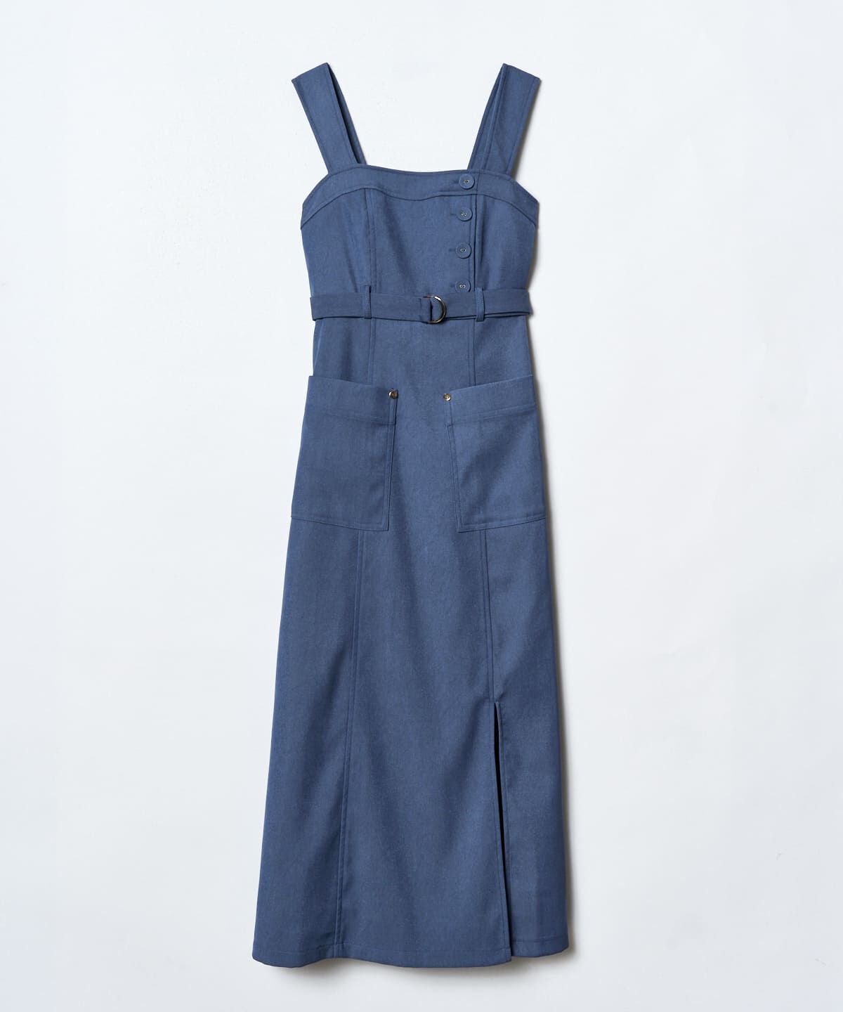 REDYAZEL「バイカラージップジャンスカ」|ジャンパースカート|