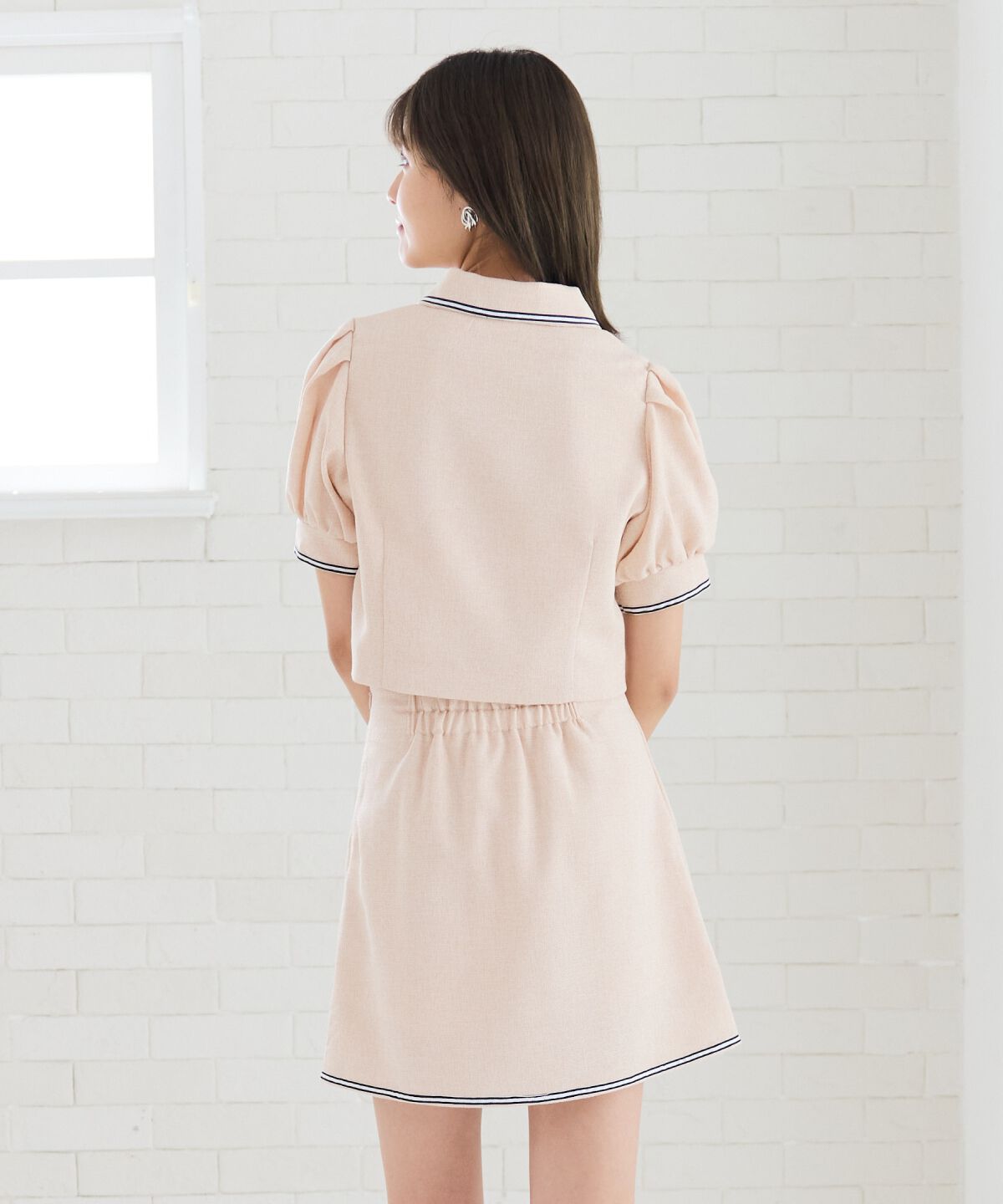 REDYAZEL「サマーツイードカジュアルセットアップ」|ワンピース|