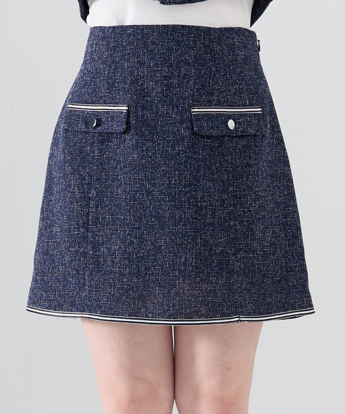 REDYAZEL「サマーツイードカジュアルセットアップ」|ワンピース|