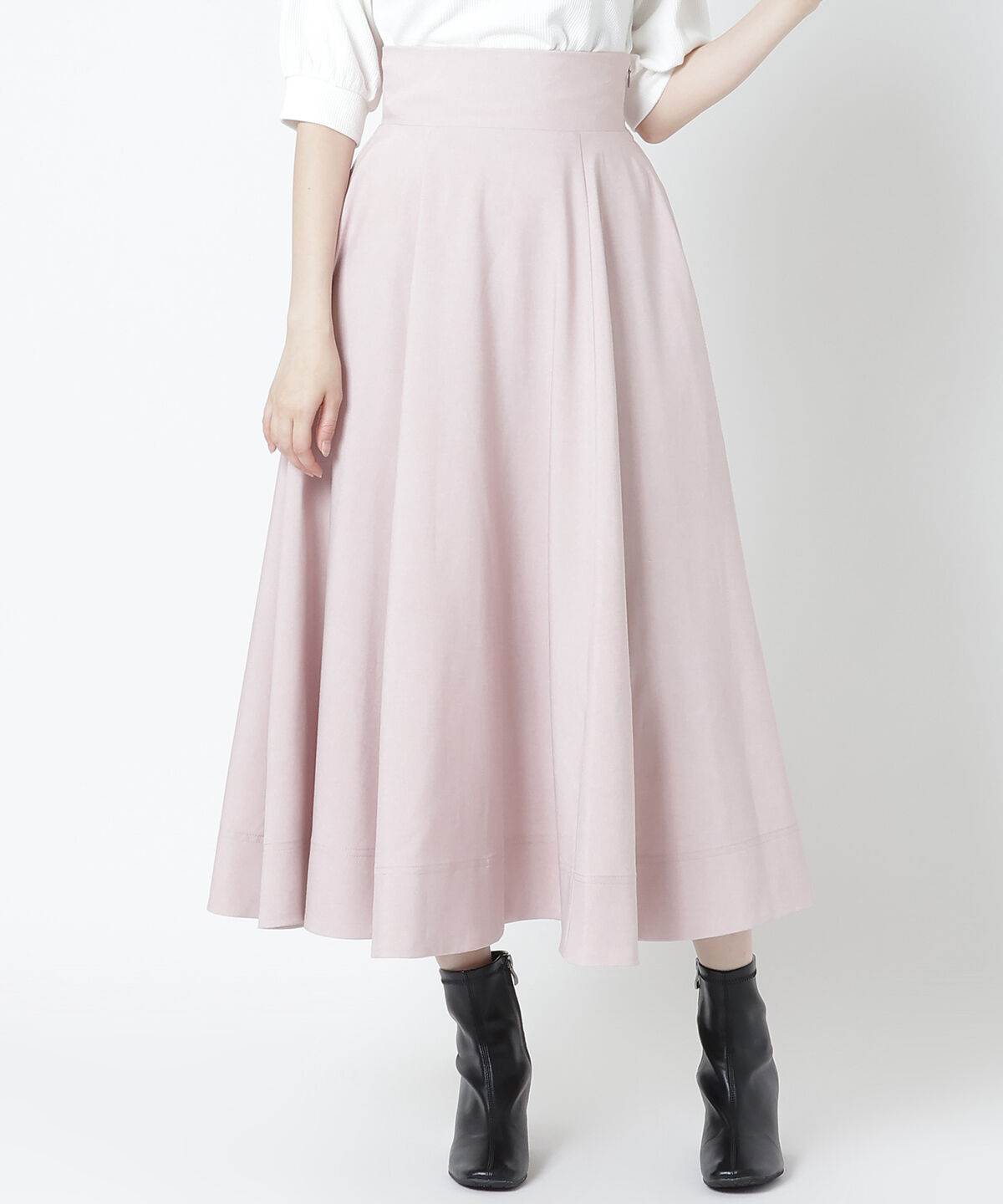 WILLSELECTION「バックレースアップフレアスカート」|フレア|