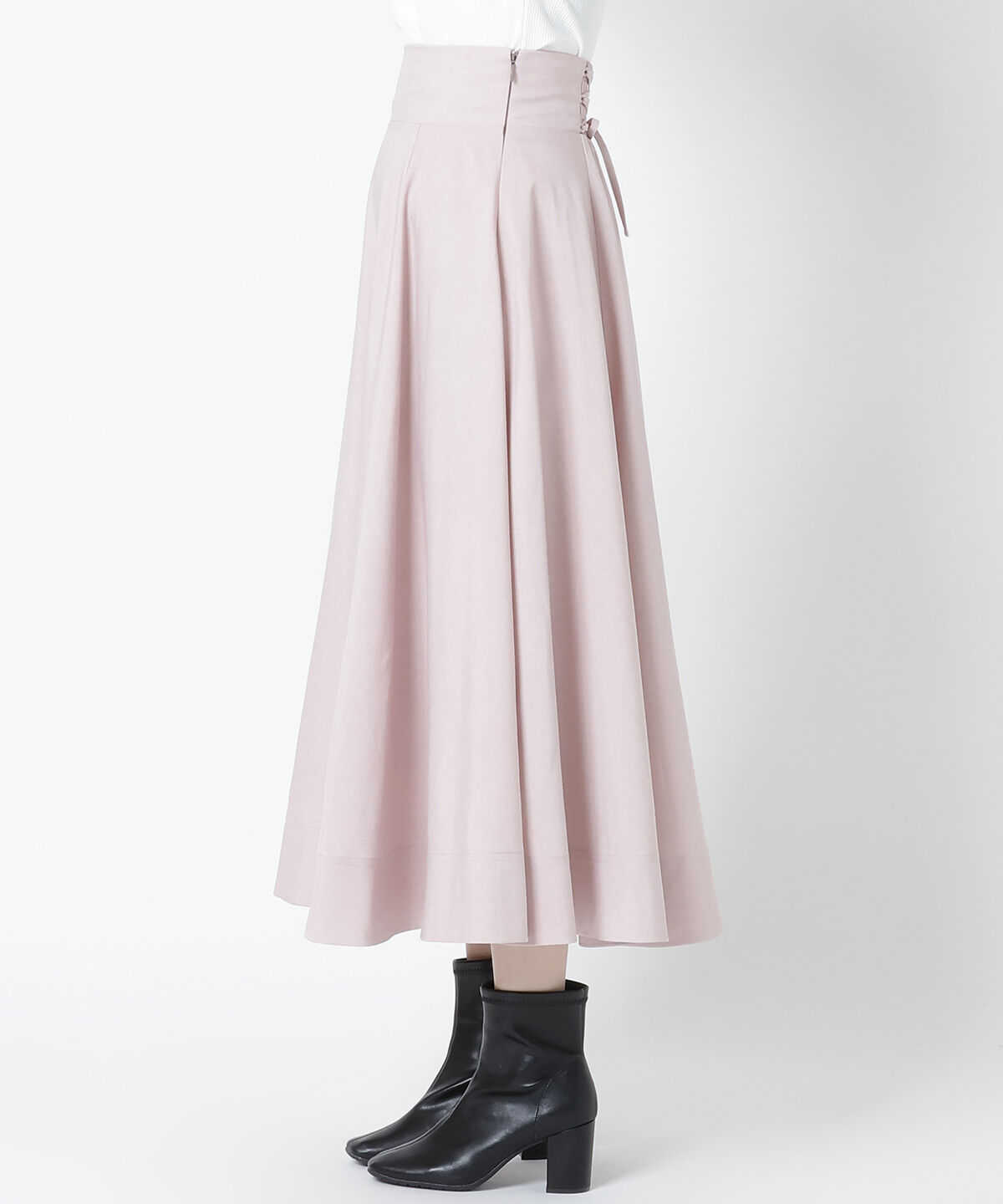 WILLSELECTION「バックレースアップフレアスカート」|フレア|