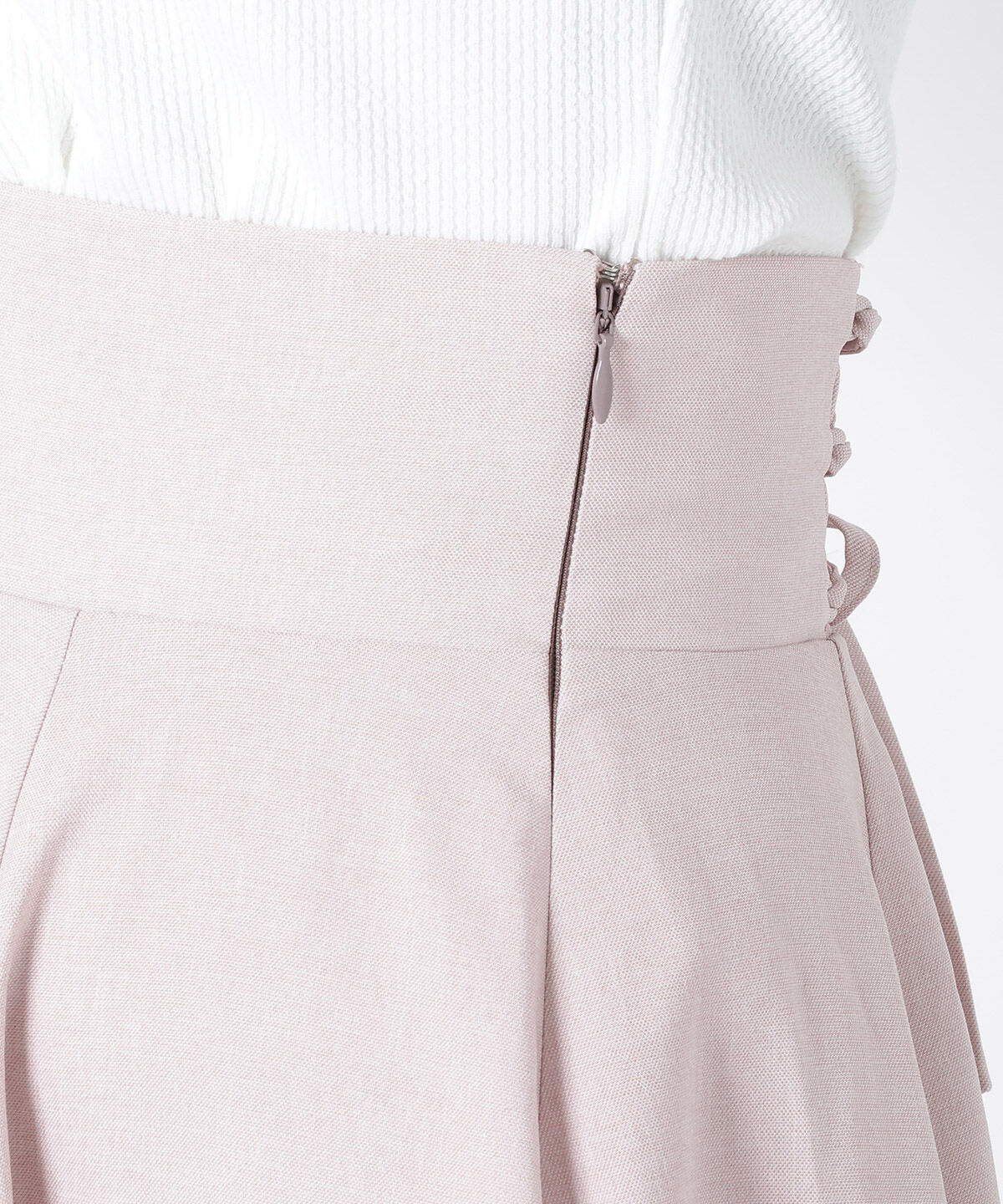 WILLSELECTION「バックレースアップフレアスカート」|フレア|