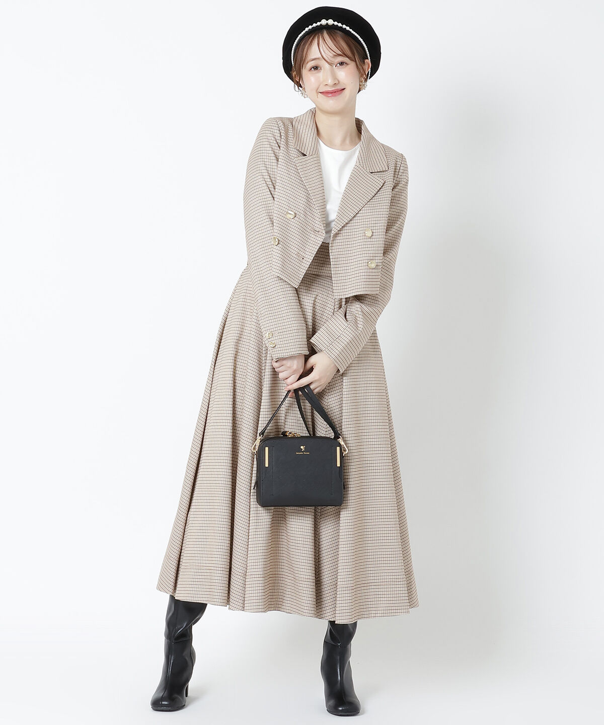 WILLSELECTION「バックレースアップフレアスカート」|フレア|