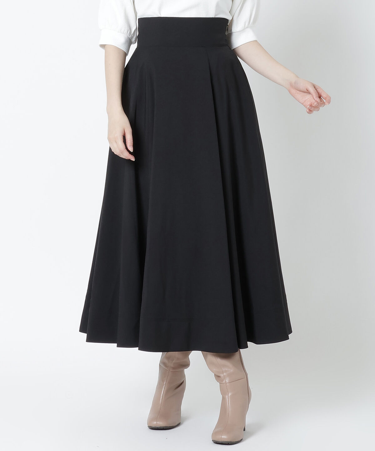 WILLSELECTION「バックレースアップフレアスカート」|フレア|