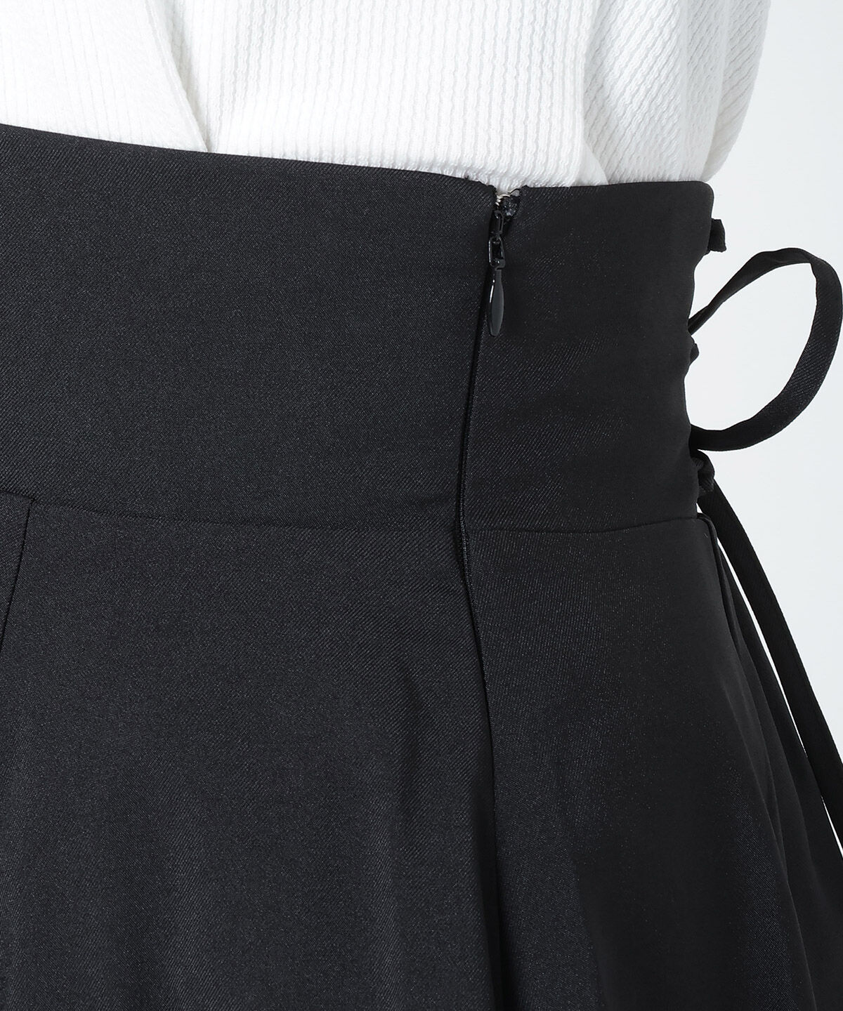 WILLSELECTION「バックレースアップフレアスカート」|フレア|