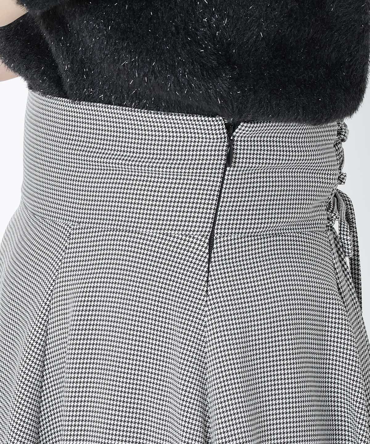 WILLSELECTION「バックレースアップフレアスカート」|フレア|