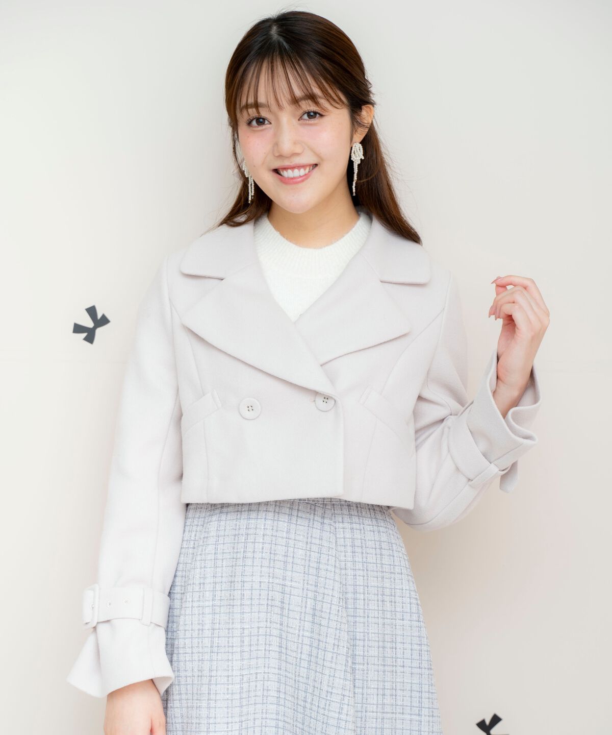 WILLSELECTION「カットメルトンジャケット」|その他|ライトグレー