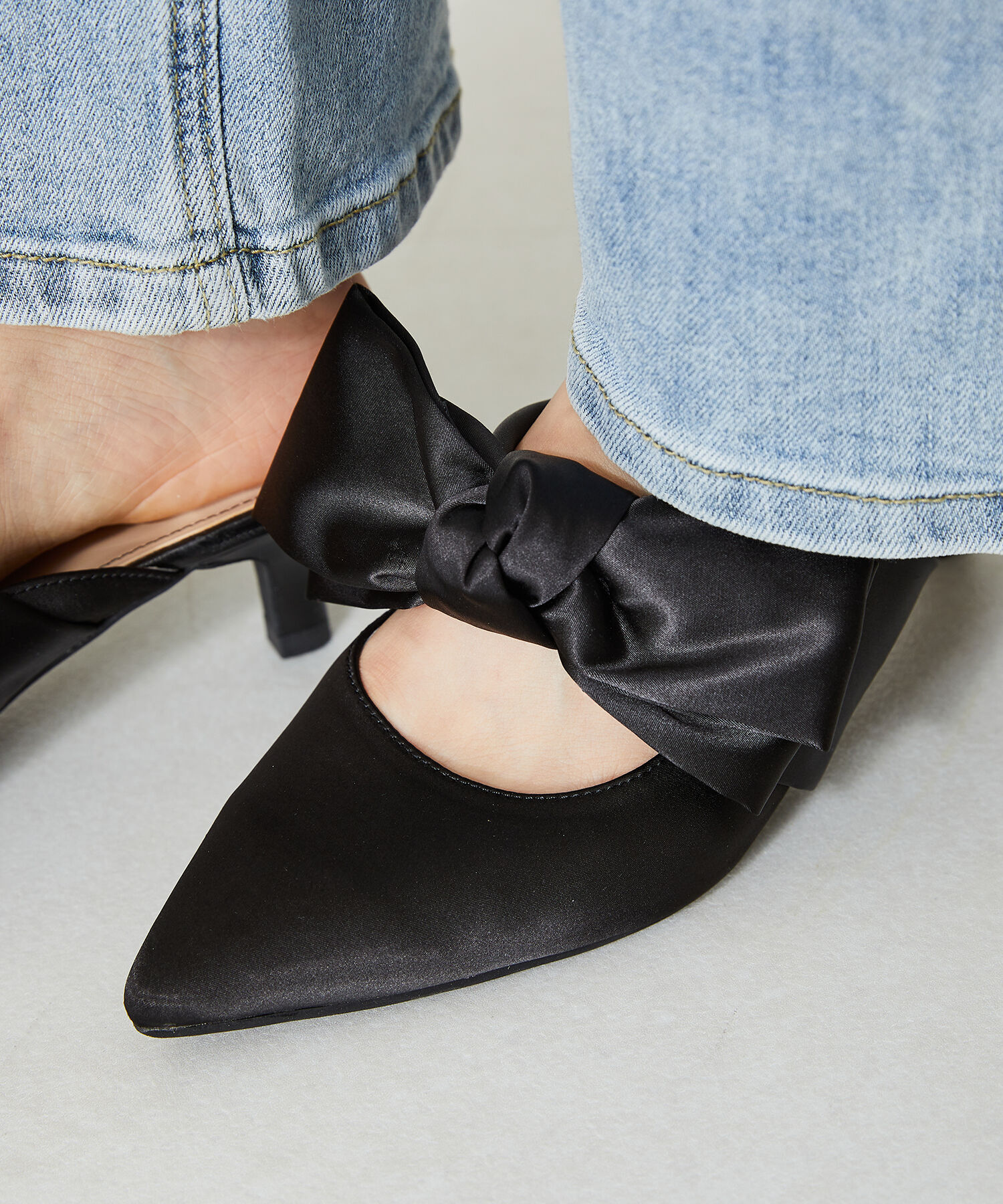 ORiental TRaffic「リボンミュールパンプス/41109」|パンプス|