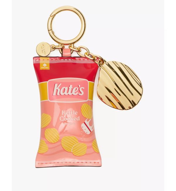 kate spade new york「スナック タイム パテント バッグ チャーム」|ストラップ|
