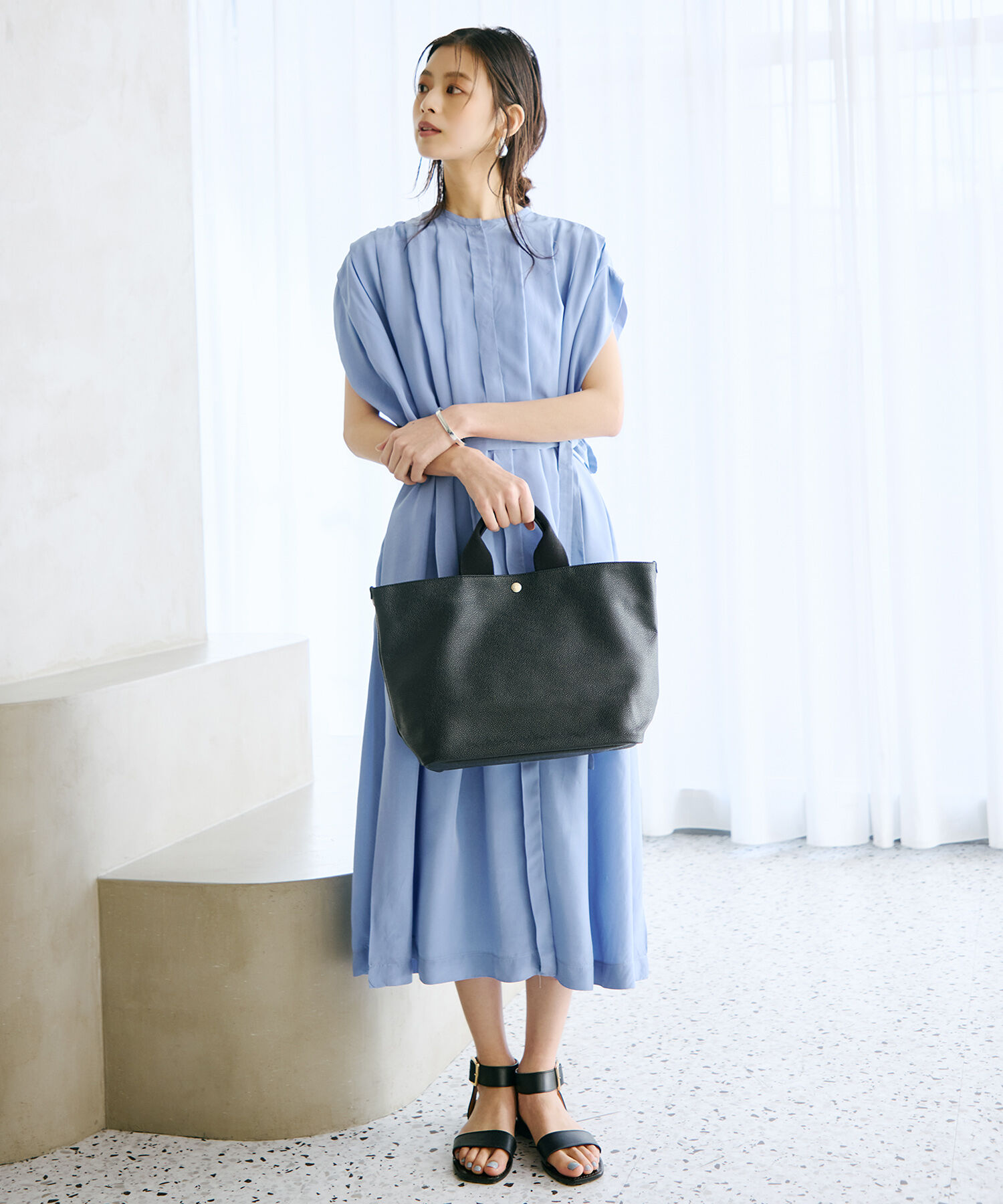 TOPKAPI BREATH「スコッチグレイン ネオレザー A4 トートバッグ プレーン」|トートバッグ|