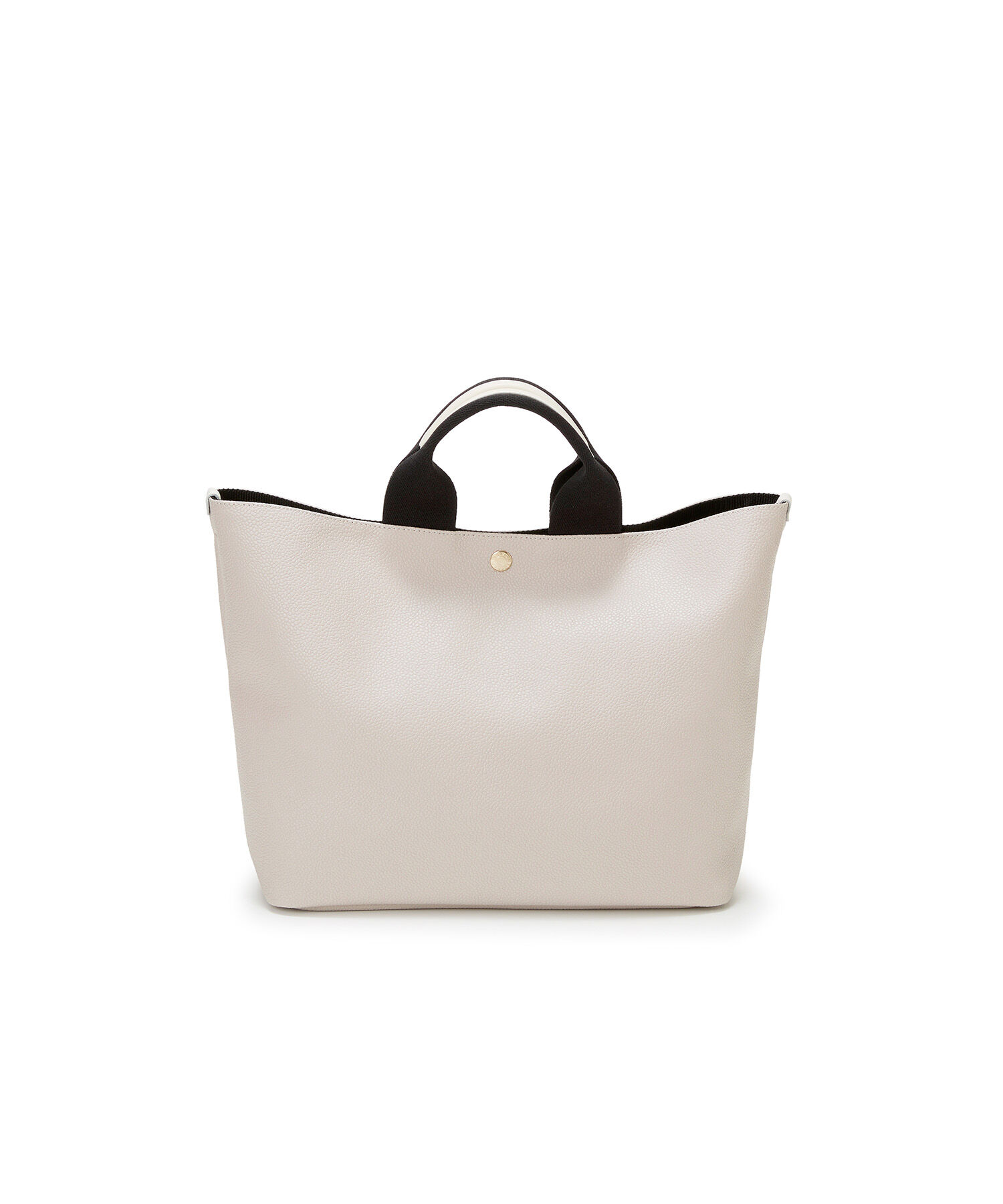 TOPKAPI BREATH「スコッチグレイン ネオレザー A4 トートバッグ プレーン」|トートバッグ|サンドグレー