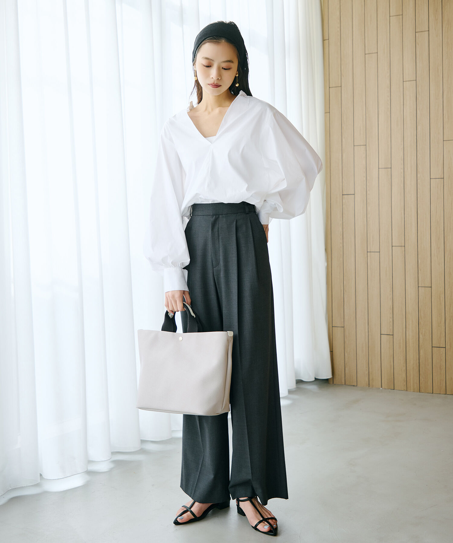 TOPKAPI BREATH「スコッチグレイン ネオレザー A4 トートバッグ プレーン」|トートバッグ|