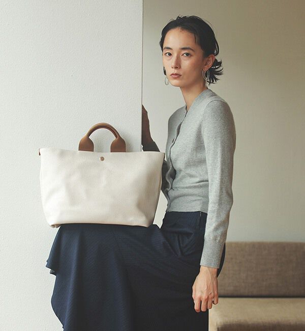 TOPKAPI BREATH「スコッチグレイン ネオレザー A4 トートバッグ プレーン」|トートバッグ|