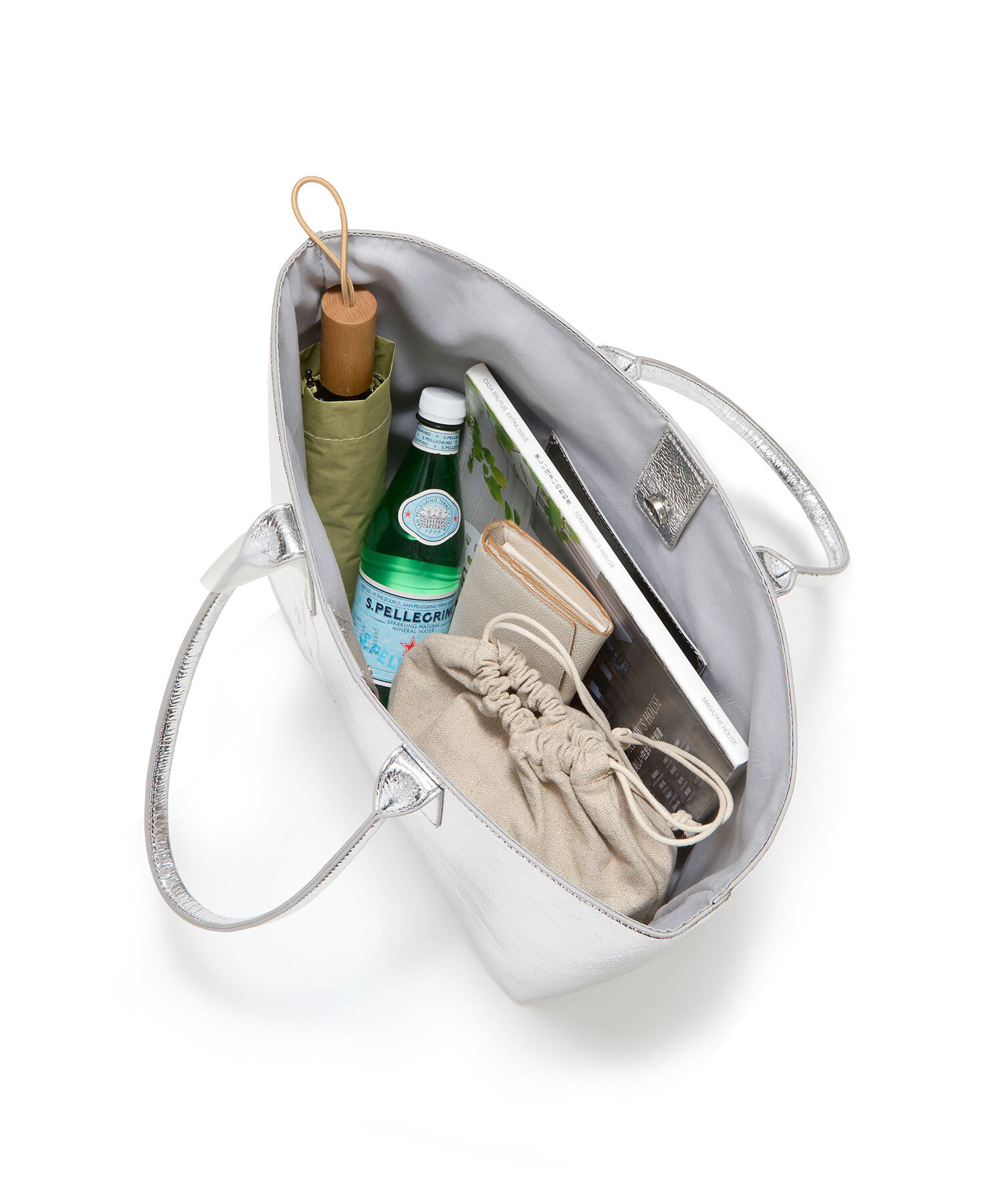 TOPKAPI TREASURE「【TREASURE TOPKAPI】メタリック トート バッグ」|トートバッグ|