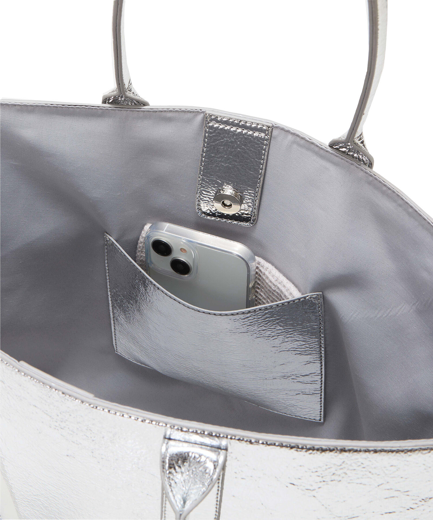 TOPKAPI TREASURE「【TREASURE TOPKAPI】メタリック トート バッグ」|トートバッグ|