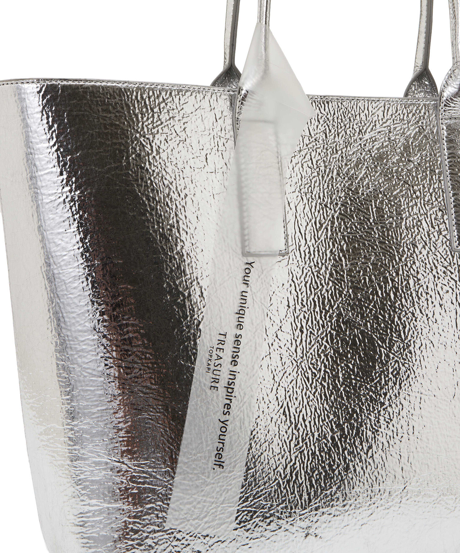 TOPKAPI TREASURE「【TREASURE TOPKAPI】メタリック トート バッグ」|トートバッグ|