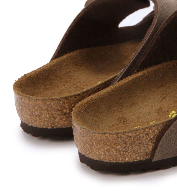 BIRKENSTOCK「【ビルケンシュトック】アリゾナ/モカ ビルコフロー ヌバックレザー/サンダル キッズ」|サンダル|