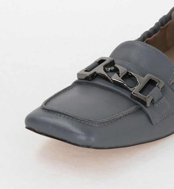 ODETTE E ODILE「ギャザービットモカ フラット15&uarr;」|ローファー|