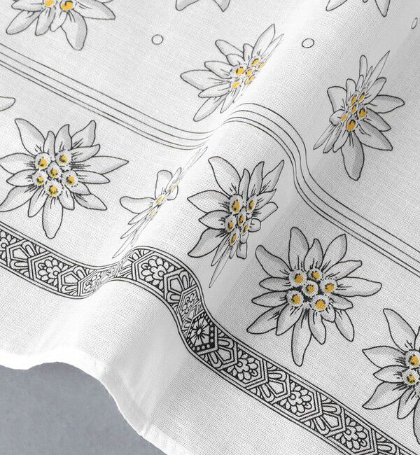 UNITED ARROWS「＜GLARNER TUECHLI＞ Edelweiss/エーデルワイス ハンカチ」|ハンカチ|